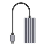 Unitek USB-C to 5Gbps Ethernet Adapter Space Grey U1343AGY01
