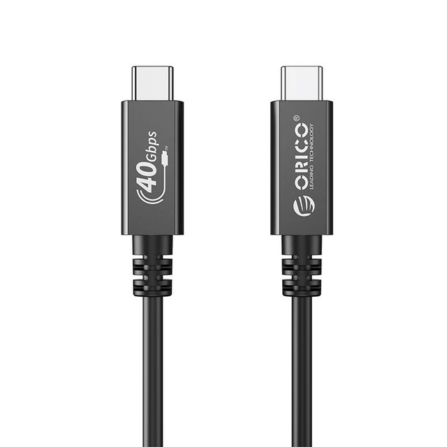 Orioc 0.8m USB4 Type-C Cable U4A08-BK-BP