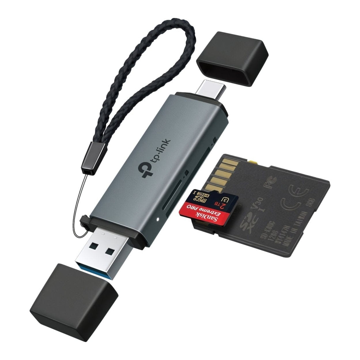 TP-Link UA430D USB-C/A to SD and microSD 3.0 Card Reader