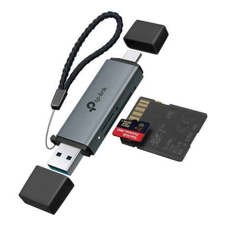 TP-Link UA430D USB-C/A to SD and microSD 3.0 Card Reader