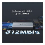 TP-Link UA440C USB-C 3.0 to SD & microSD 4.0 Card Reader