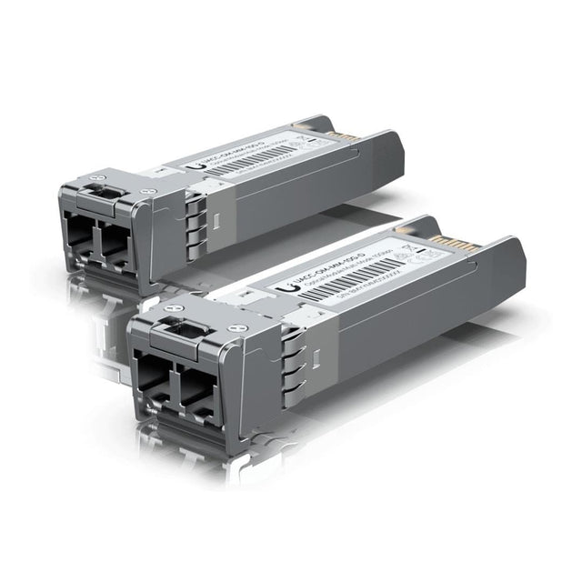 Ubiquiti Multi-Mode 10G SFP+ LC 850nm 300m Transceiver Modules 20-pack UACC-OM-MM-10G-D-20