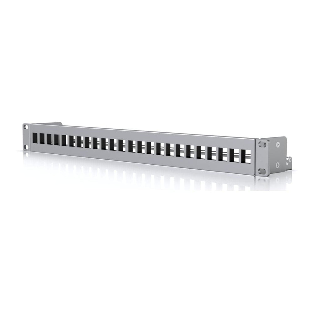 Ubiquiti 24-port Blank Keystone Patch Panel UACC-RACK-PANEL-PATCH-BLAN ...