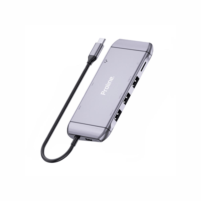 Proline USB-C HDMI VGA 9 IN 1 Docking Station UAK331