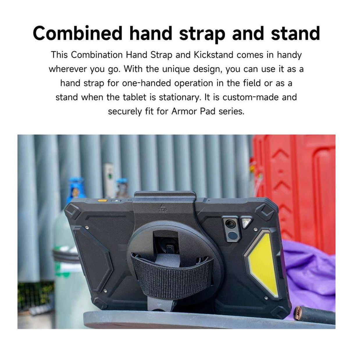 Ulefone UAS02 Hand Strap with Kickstand for Armor Pad 4 Ultra