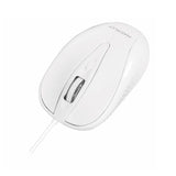 Macally USB Type-C Optical Wired Mouse White UCTUBRO