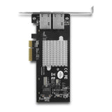 Vantec 2-port 10G Network PCIe Card with Intel X550-AT Chip UGT-PC330GNA