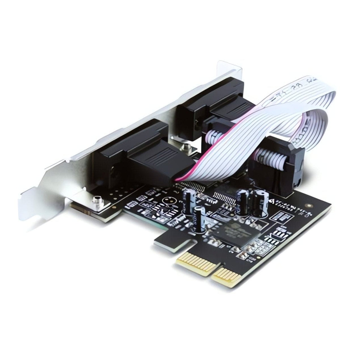 Vantec 2-port Serial RS232 PCIe Host Adapter Card UGT-PCE40RSR