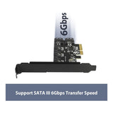 Vantec 5-port SATA 6Gbps PCIe Internal Card UGT-ST655