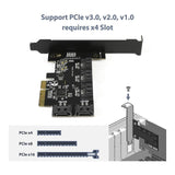 Vantec 5-port SATA 6Gbps PCIe Internal Card UGT-ST655