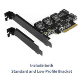 Vantec 5-port SATA 6Gbps PCIe Internal Card UGT-ST655