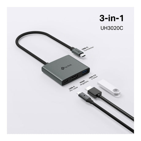 TP-Link UH3020C USB Type-C 3-in-1 Hub