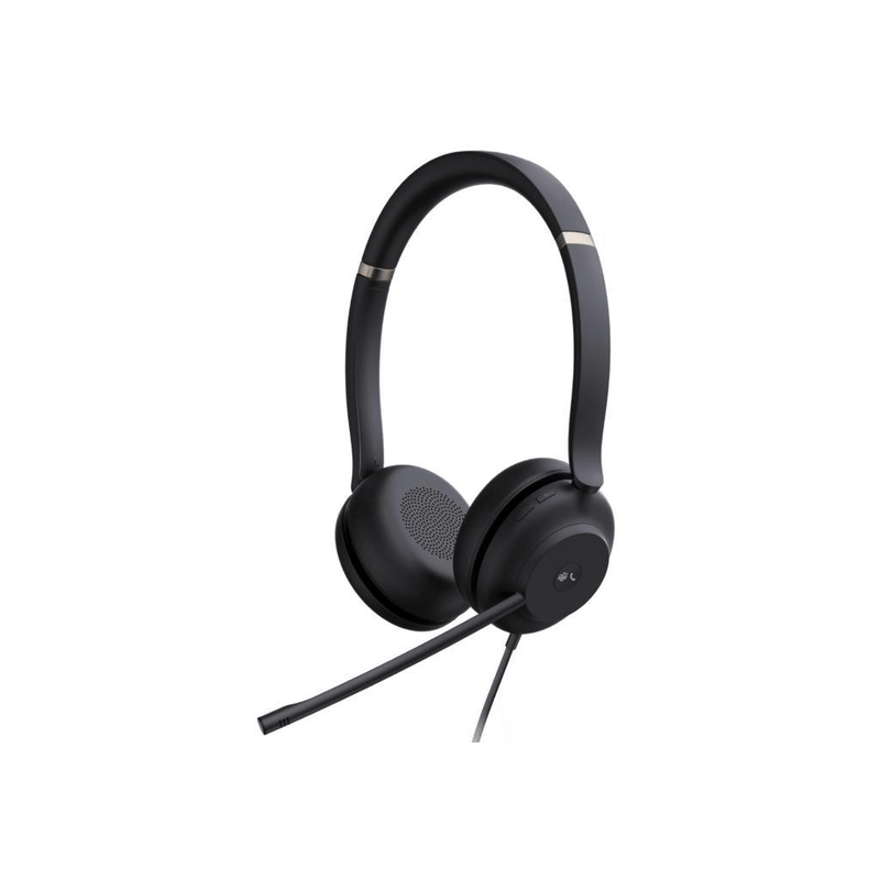 Yealink UH37 DUO TEAMS Professional Wired Headsets Black