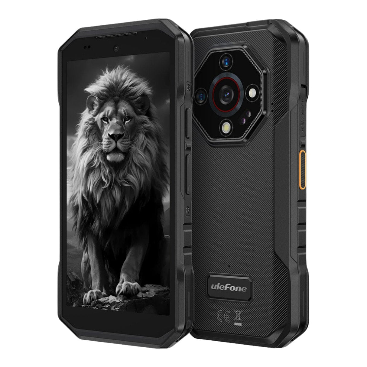 Ulefone Armor X32 Pro 5.65-inch Rugged Phone - MediaTek Dimensity 6300 256GB ROM 8GB RAM 5G Android 15 Black