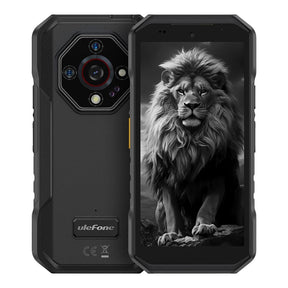Ulefone Armor X32 Pro 5.65-inch Rugged Phone - MediaTek Dimensity 6300 256GB ROM 8GB RAM 5G Android 15 Black