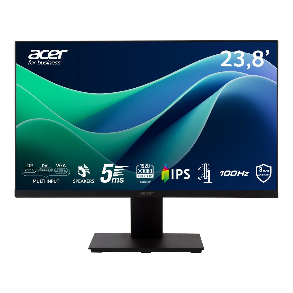 Acer M24V17F 23.8-inch 1920 x 1080p FHD 16:9 100Hz 5ms LED IPS Monitor UM.QMXEE.001