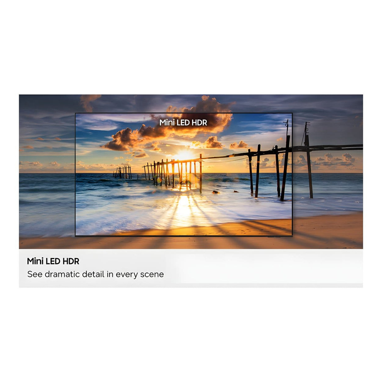 Samsung M70H 55-inch 4K UHD Mini-LED Smart TV UN55M70HAFXZA