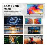 Samsung M70H 55-inch 4K UHD Mini-LED Smart TV UN55M70HAFXZA