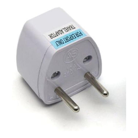 UniQue Schuko Male to South African 3-Pin Female Travel Adapter White UNIADA180