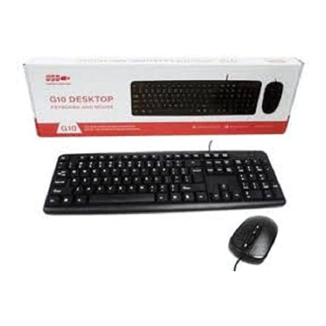 UniQue G11 Gaming Wired USB Keyboard And Ergonomic RGB USB Wired Mouse Combo UNIG11