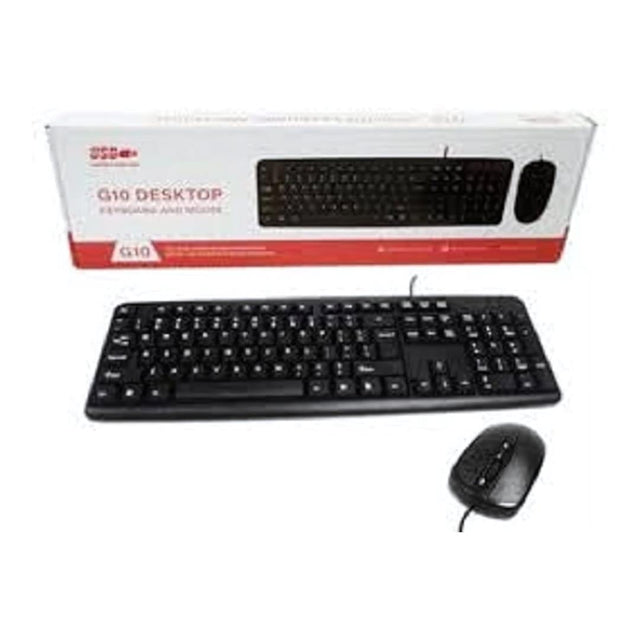 UniQue G11 Gaming Wired USB Keyboard And Ergonomic RGB USB Wired Mouse Combo UNIG11