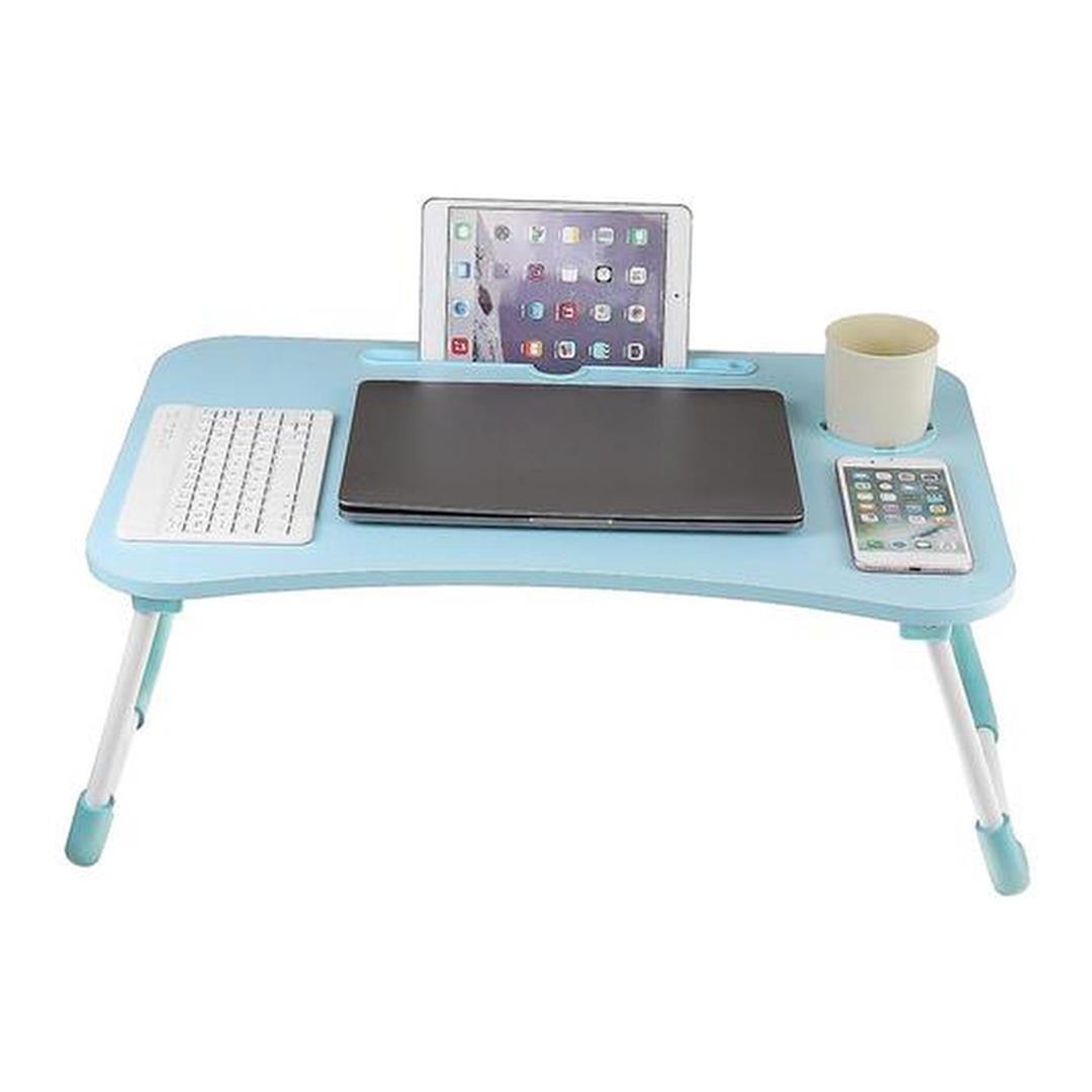 UniQue Multifunctional Foldable Laptop Desk Blue UNIMLDBLUE