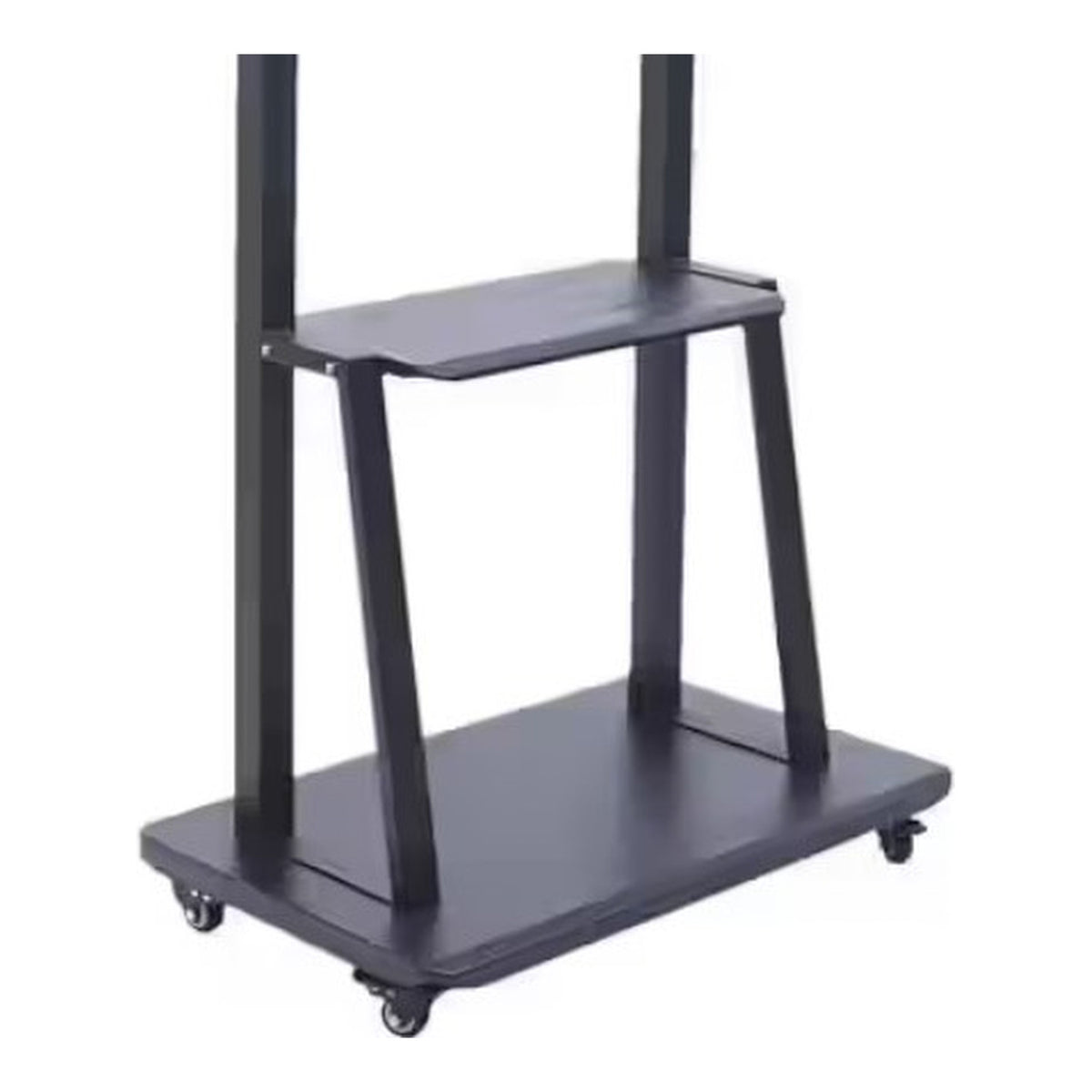 UniQue Heavy Duty 60–100 Inch Mobile Display Stand Cart Black UNIQ-1800S