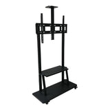 UniQue Heavy Duty 60–100 Inch Mobile Display Stand Cart Black UNIQ-1800S