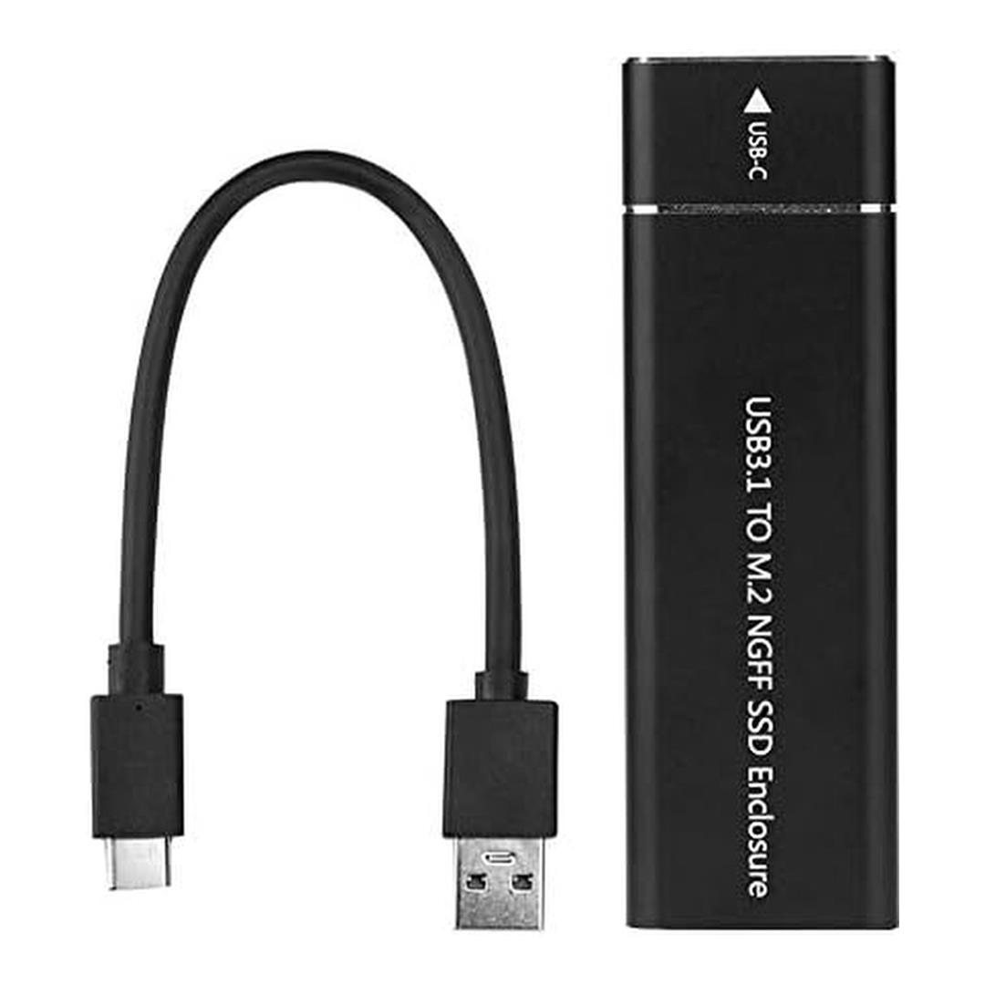 UniQue M.2 NVMe and SATA USB-C 10Gbps SSD Enclosure UNIQ-SSDC-03
