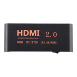 UniQue 4K 1x2 Metal HDMI Splitter UQ-2PHDMIS-4K