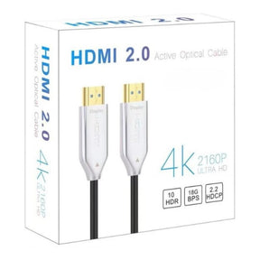 UniQue 4K Ultra HD HDMI 2.0 Active Optical Cable 10m UQ-HDMIFO-10M