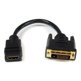 UniQue HDMI Female to DVI-D 24+1 Male 30cm Adapter Cable UQ-HDMIFTDVIM