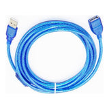 UniQue USB Male to Female 5m Extension Cable Blue UQ-USBEXT5M