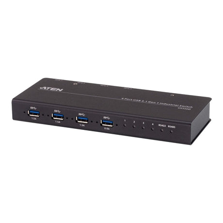 Aten 4x4 USB 3.1 Industrial Hub Switch US3344I