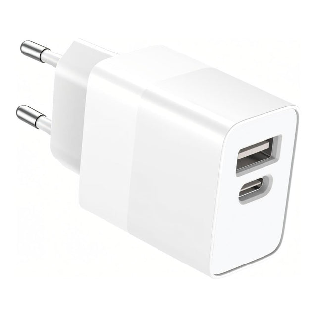 LinkQnet 5V 3.0A Dual-Port USB/C Travel Wall Charger USB-2P-CHARGE-EURO-L