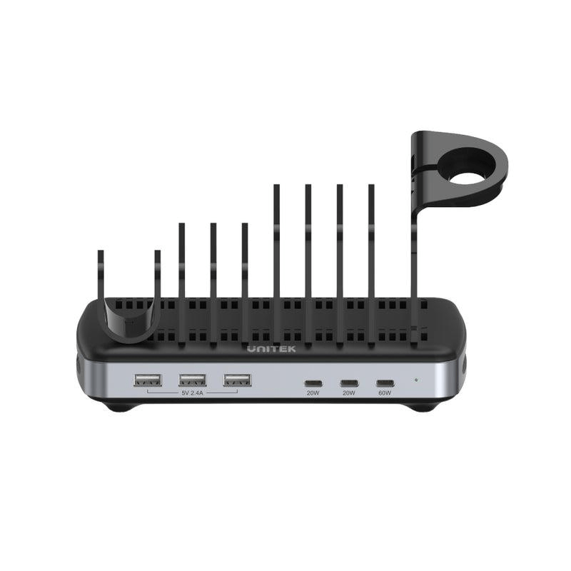 Unitek Smart 6-Ports USB-C Smart Charging Station USB-6P-CHARGE-P1207