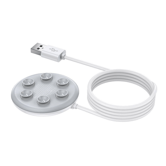 Remax Sucked Qi 10w Wireless Charger White USB-CHARGER-RP-W15-W