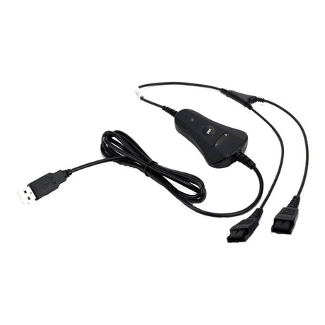 VT 1.6m USB to QD-Y Training GN Headset Cable USB-GN-QD-Y(04)