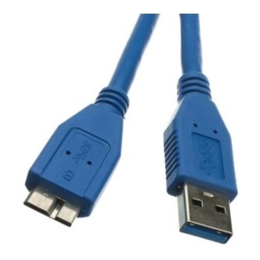 UniQue USB 3.0 Type-A to Micro-B 10-Pin 5m Cable Blue USB3THDDC5.0