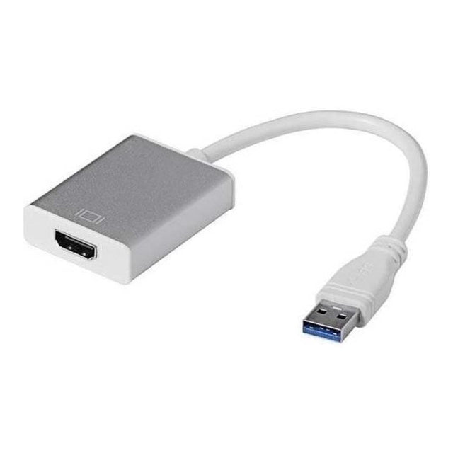 UniQue Type-A to HDMI Adapter Silver USB3THDM01-SLV