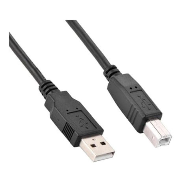 UniQue USB 2.0 Type-A to Type-B 5m Printer Cable Black USBPRICAB-5M