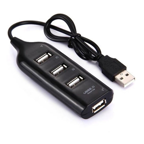 Mecer 4-port USB 2.0 Hub AL Case UST-HB405