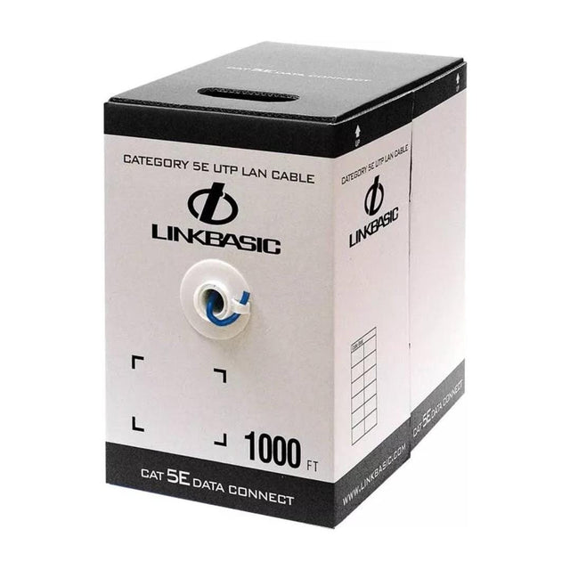 Linkbasic CAT5e UTP Cable 305m Blue UTP-305B