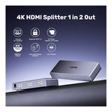 Unitek 3-port 4K HDMI Splitter Grey V1130A01-UK