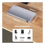 Unitek 9-port 4K HDMI Splitter Grey V1132A01-UK