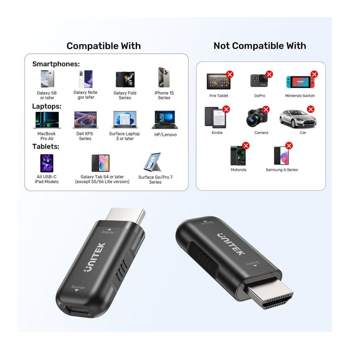 Unitek 4K Type-C to HDMI Adapter V1187ABK01