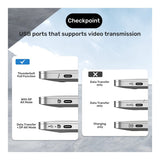 Unitek 4K Type-C to HDMI Adapter V1187ABK01