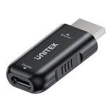 Unitek 4K 60Hz HDMI Male to USB-C Female Adapter Black V1187B