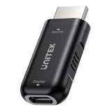 Unitek 4K 60Hz HDMI to USB-C Adapter Black V1187BBK01
