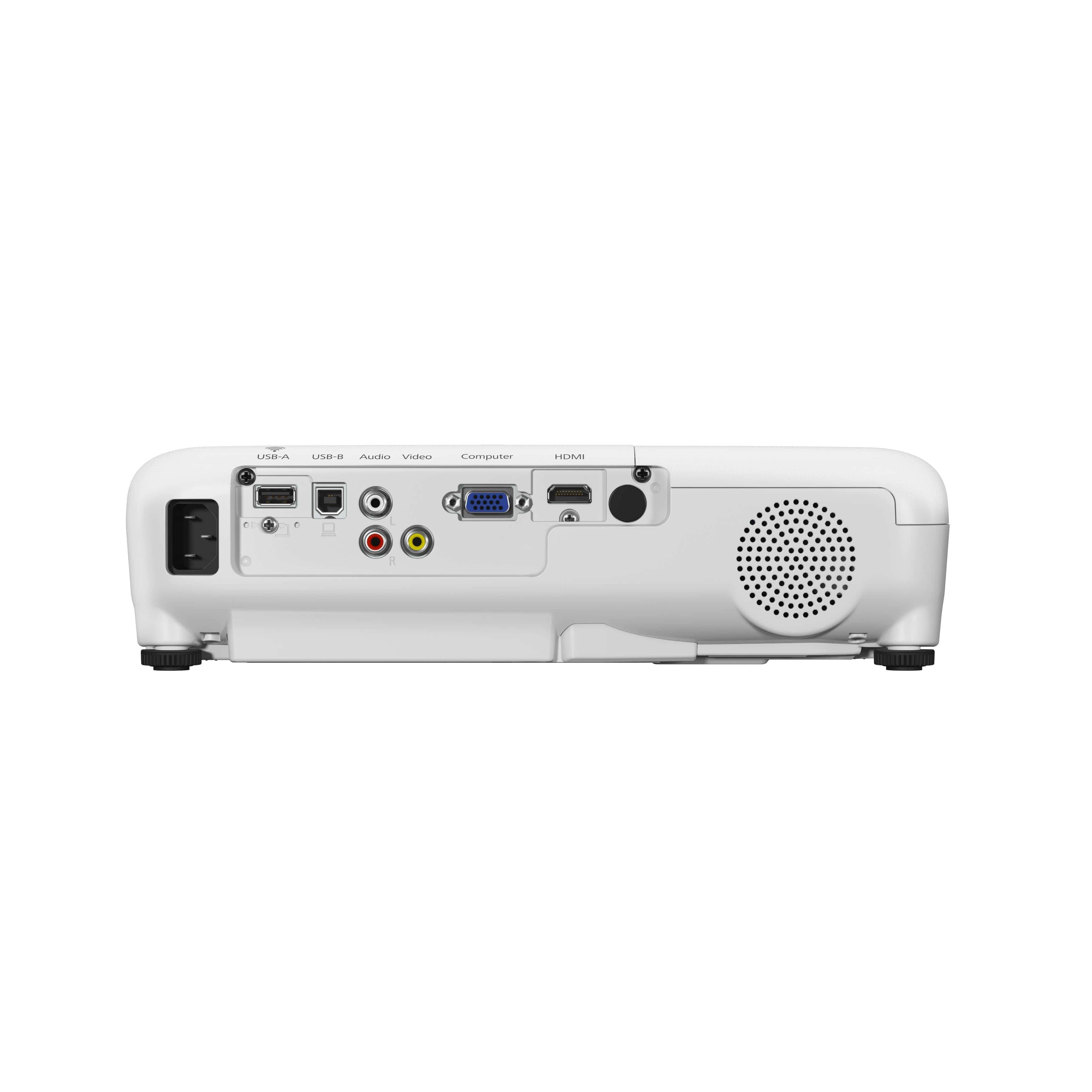 Epson EB-W06 Data Projector WXGA 3700 ANSI Lumens Standard Throw
